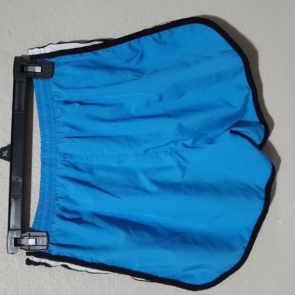 Nike Shorts Womens Size M Running Athletic Blue Black White - Picture 2 of 13